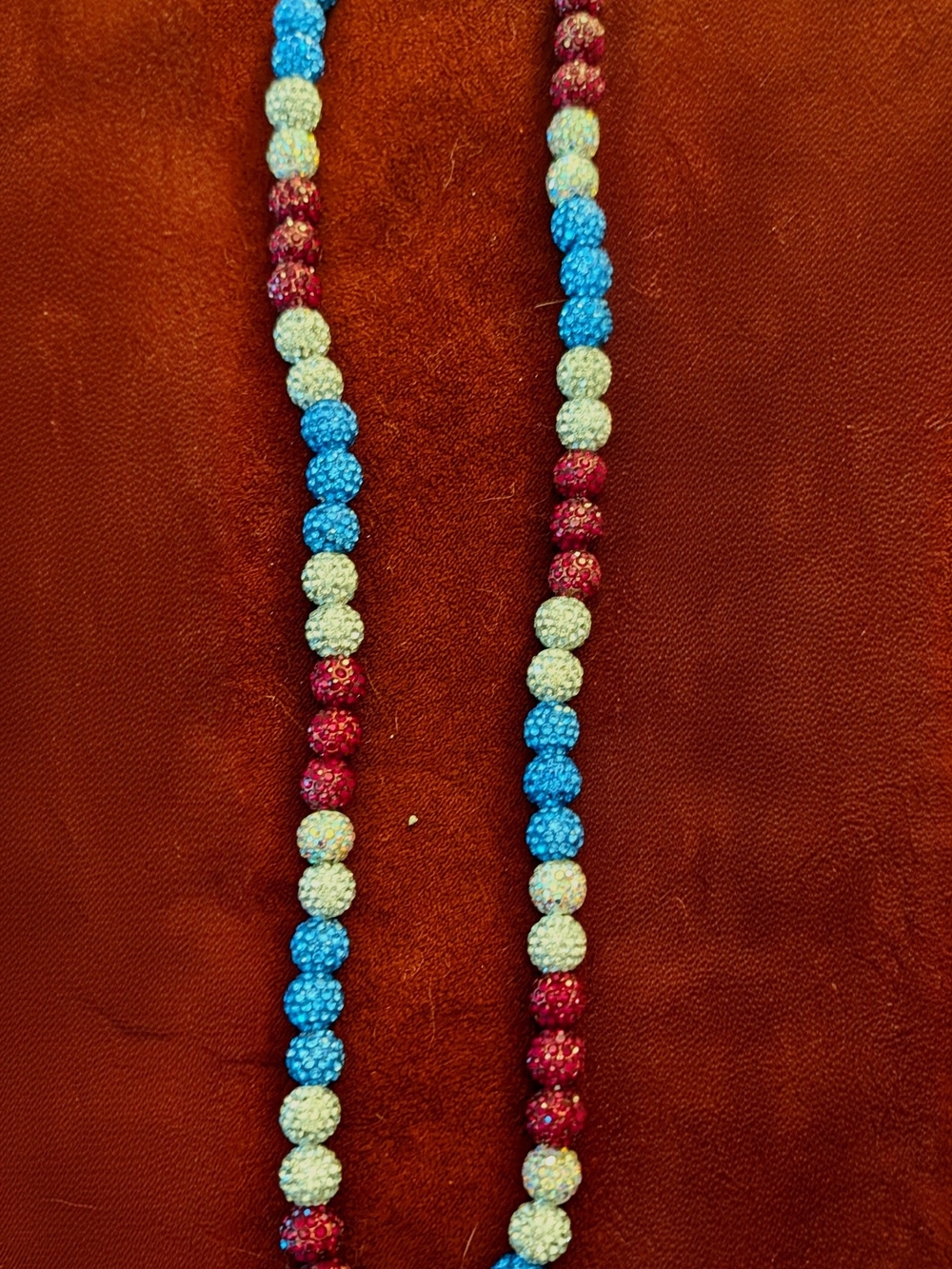 Philadelphia Phillies powder blue Throwback Inspired Rally Necklace